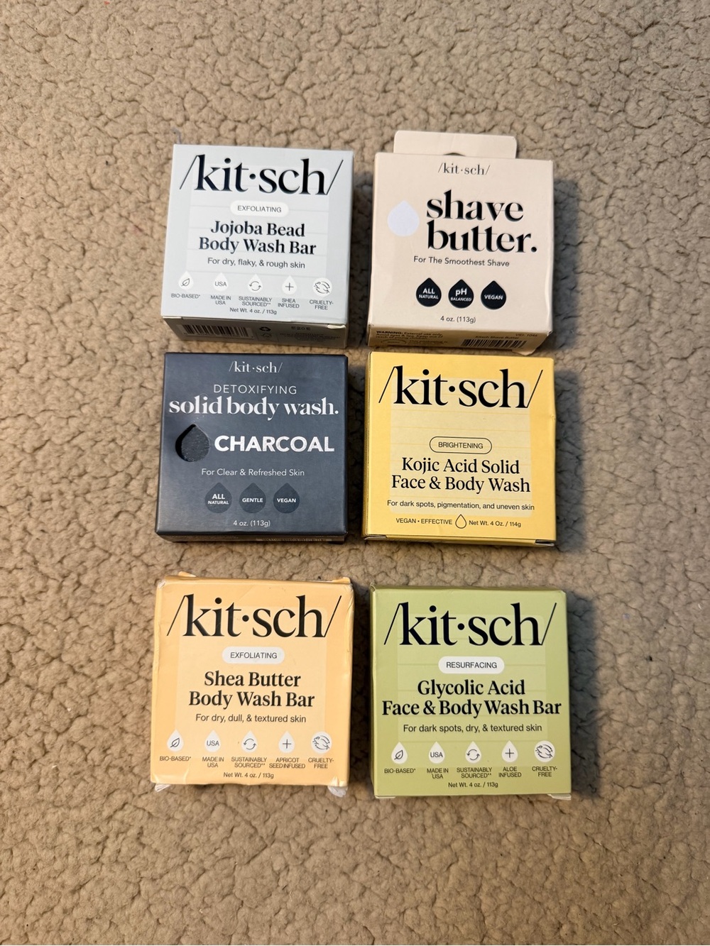 ⭐️New Kitsch Solid Bars Body bundle⭐️